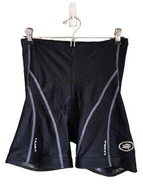 PERFORMANCE As-New Women's L Ultra Unpadded Biking Cycling Shorts, Black